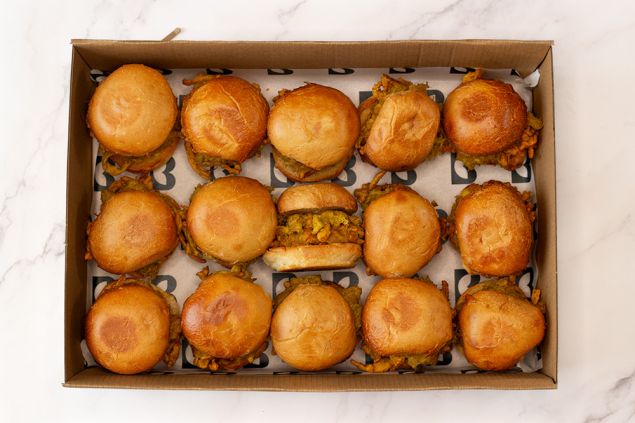 Curried Pulled Pork Slider