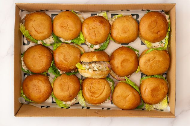 Mini Crab & Prawn Slider